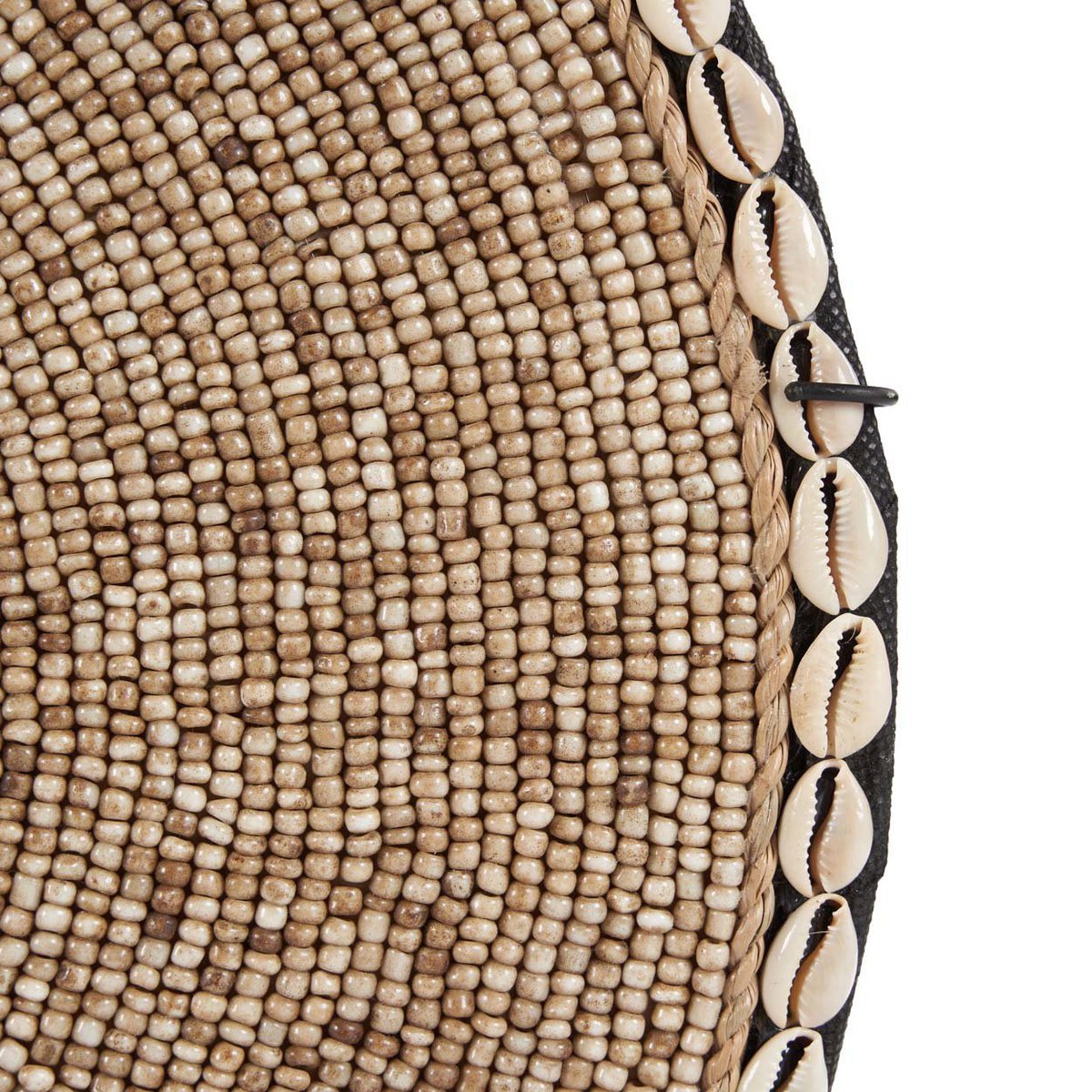 Decoratieve schelp op standaard - Guadeloupe - handgemaakt - 55 cm